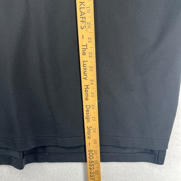 POLO RALPH LAUREN Shirt Mens XL Performance Polo Golf Long Sleeve Pique Black - Picture 14 of 15